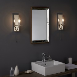 63901-001 Polished Nickel & Crystal Wall Lamp 63901-001 Polished Nickel & Crystal Wall Lamp