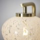69324-100 Satin Brass Wall Lamp with Confetti Glass