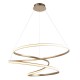 64859-100 Gold & White LED Pendant