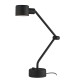 64831-100 Textured Black Table Lamp