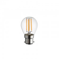 B22 Dimmable Clear Golf Ball LED Bulb 4W
