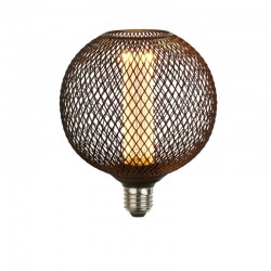 E27 Black Wire Mesh Globe Shape Bulb 3.5W E27 Black Wire Mesh Globe Shape Bulb 3.5W