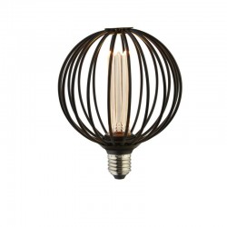 E27 Black Metal Globe Shape Bulb 3.5W E27 Black Metal Globe Shape Bulb 3.5W