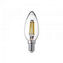 E14 Dimmable Clear Candle Bulb 4.5W