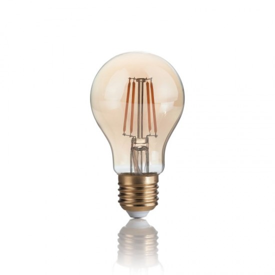 E27 Amber Classic Bulb 4W
