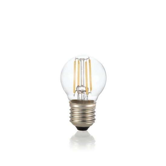 E27 Clear Golf Ball Bulb 4W