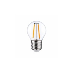 E27 Dimmable Clear Golf Ball Bulb 4W