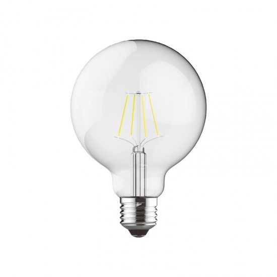 E27 Dimmable Clear Small Globe Bulb 6.5W