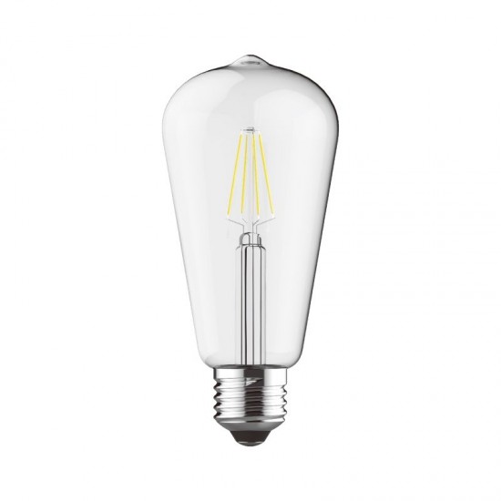 E27 Dimmable Clear Pear Shade Bulb 6W